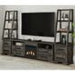 Mayberry Hill 82" Console with Side Piers in Charcoal, , large