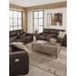 Ashley Alessandro Power Reclining Console Loveseat in Walnut, , large
