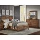 Archbold Furniture Company 3-Piece King Storage Bedroom Set in Maple Bark, , large