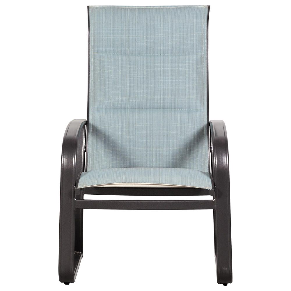 Woodard Cayman Isle High Back Dining Arm Chair, , large