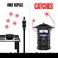 Dynamic Solutions Worldwide 1 Acre LED Outdoor Insect Trap in Black, , large
