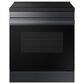 Samsung Bespoke Bespoke 6.3 Cu. Ft. Smart Slide-In Electric Induction Range with Anti-Scratch Glass Cooktop in Matte Black Steel, , large