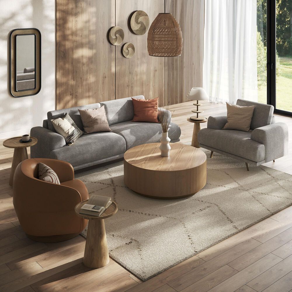 37B Charles Sofa in Fancy Gray, , large