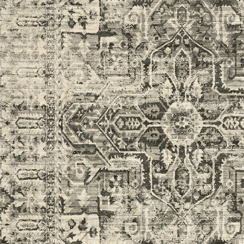 Oriental Weavers Florence Calhoun 4333W 9&#39;10&quot; x 12&#39;10&quot; Charcoal Area Rug, , large