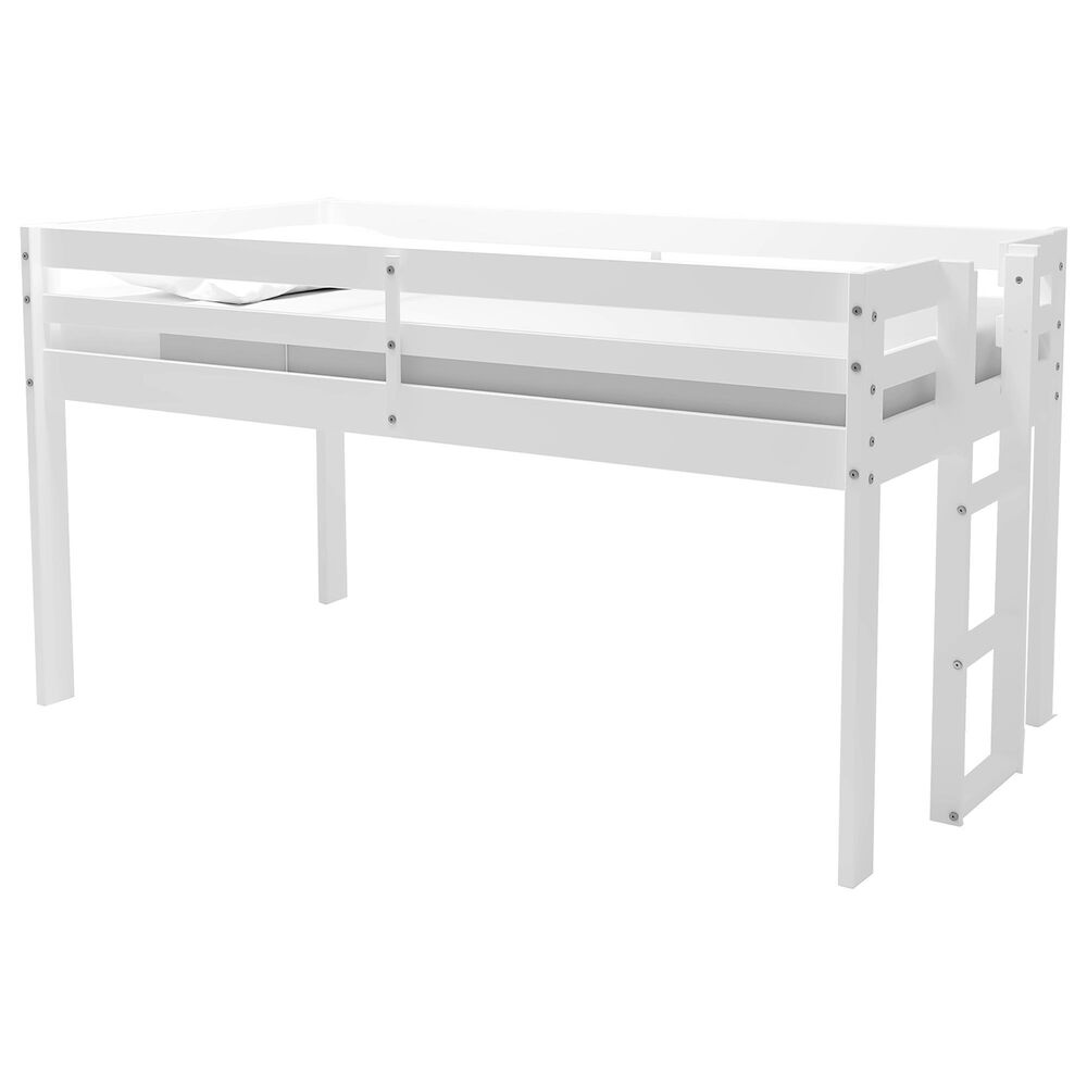 Timberlake Jasper Twin Loft Bed in White, , large