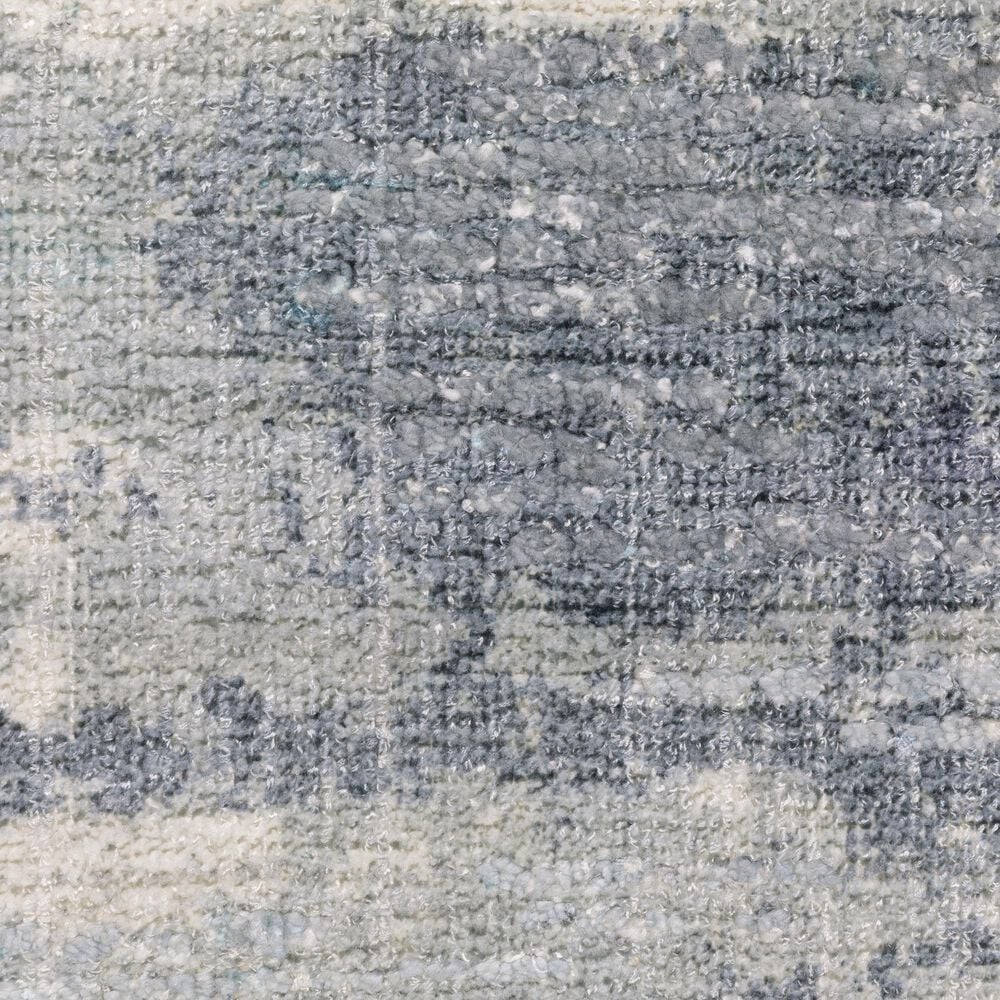 Oriental Weavers Clarke CLA07 Blue and Ivory 2'6" x 10'Runner, , large