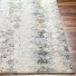 Surya Dresden Off-White, Taupe, Dusty Sage, Ink Blue, Light Gray and Deep Teal 6"7" x 9"6" Area Rug, , large