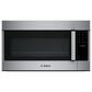 Bosch Benchmark 2-Piece Kitchen Package with 4.6 Cu. Ft. Gas Slide-in Range and 1.9 Cu. Ft. Over-The-Range Microwave in Stainless Steel, , large