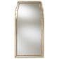 Baxton Studio Alice Accent Wall Mirror in Antique Gold, , large