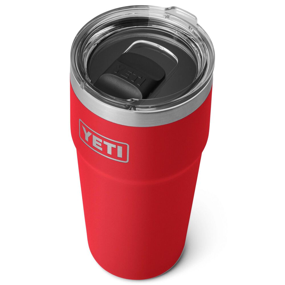 YETI Rambler 20 Oz Stackable Cup with MagSlider Lid in Rescue Red, , large