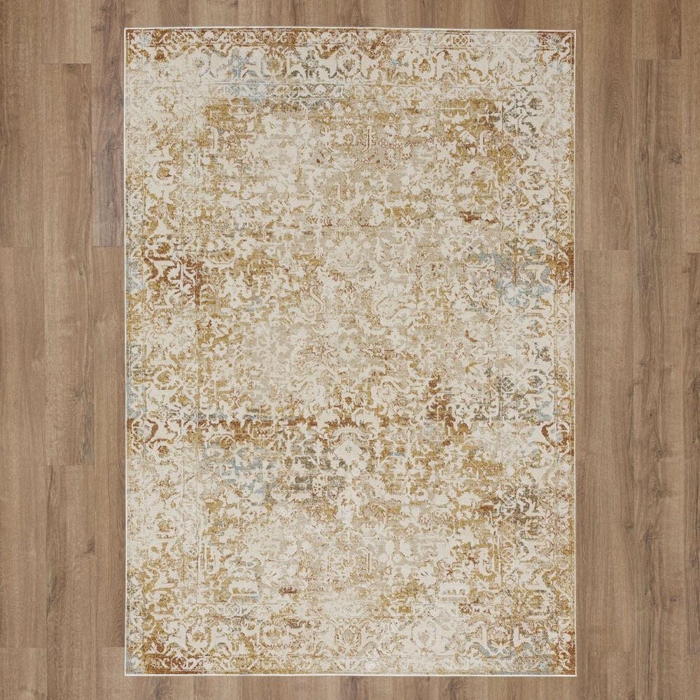 Karastan Windemere R1262 8&#39; x 10&#39;3&quot; Terracotta Area Rug, , large
