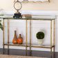 Uttermost Elenio Console Table in Gold, , large