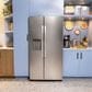 GE Appliances 27.9 Cu. Ft. Side-By-Side Refrigerator with Extra Tall Dispenser in Fingerprint Resistant Stainless Steel, , large