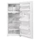 GE Appliances 17.5 Cu. Ft. Freestanding Top Freezer Refrigerator in White, , large