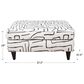 Xenia Cocktail Ottoman in Fossil Ebony, , large
