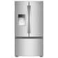 Whirlpool 23 Cu. Ft. Wide French Door Refrigerator with Dual Ice Makers in Fingerprint Resistant Stainless Steel, , large