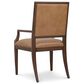 Hooker Furniture Archives Arm Chair with Dark Blond Upholstered in Classic Walnut, , large