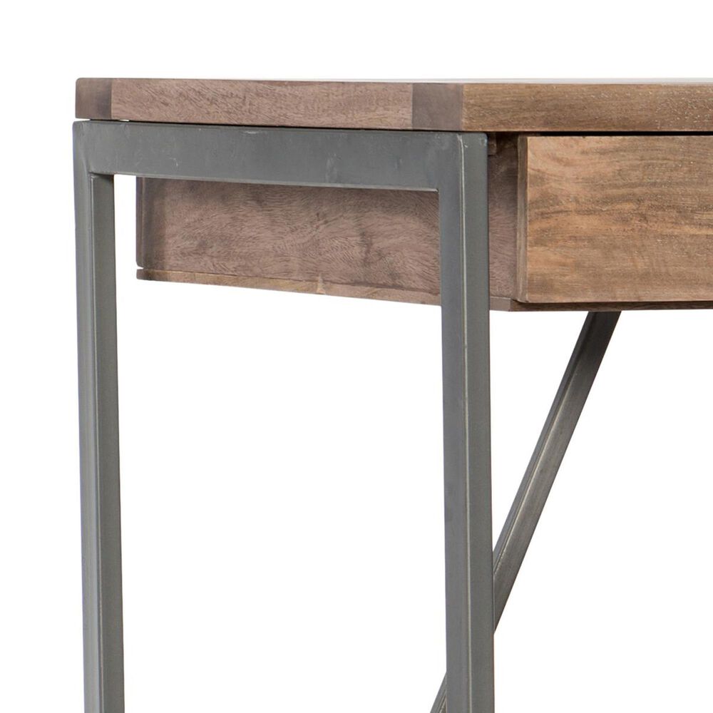 Hooker Furniture Writing Desk in Medium Wood and Gray, , large