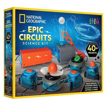 National Geographic Epic Circuits Science Kit, , large