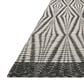 Loloi Kenzie 7"9" x 9"9" Ivory and Charcoal Area Rug, , large