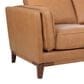 Italiano Furniture Pendry Stationary Loveseat in Caramel Saddle, , large