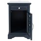 Waltham Craftsman Power Chairside Table in Navy Blue, , large