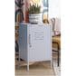 DHP Metal Locker End Table in Powder Blue, , large