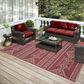 Dalyn Rug Company Sedona SN14 6" x 9" Paprika Indoor/Outdoor Area Rug, , large