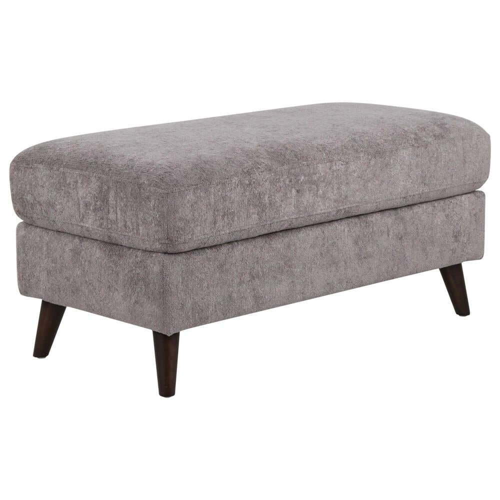 LumiSource Carly Bench Ottoman in Pewter, , large
