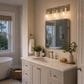 Vaxcel Northfield 3-Light Bathroom Vanity in Satin Nickel, , large