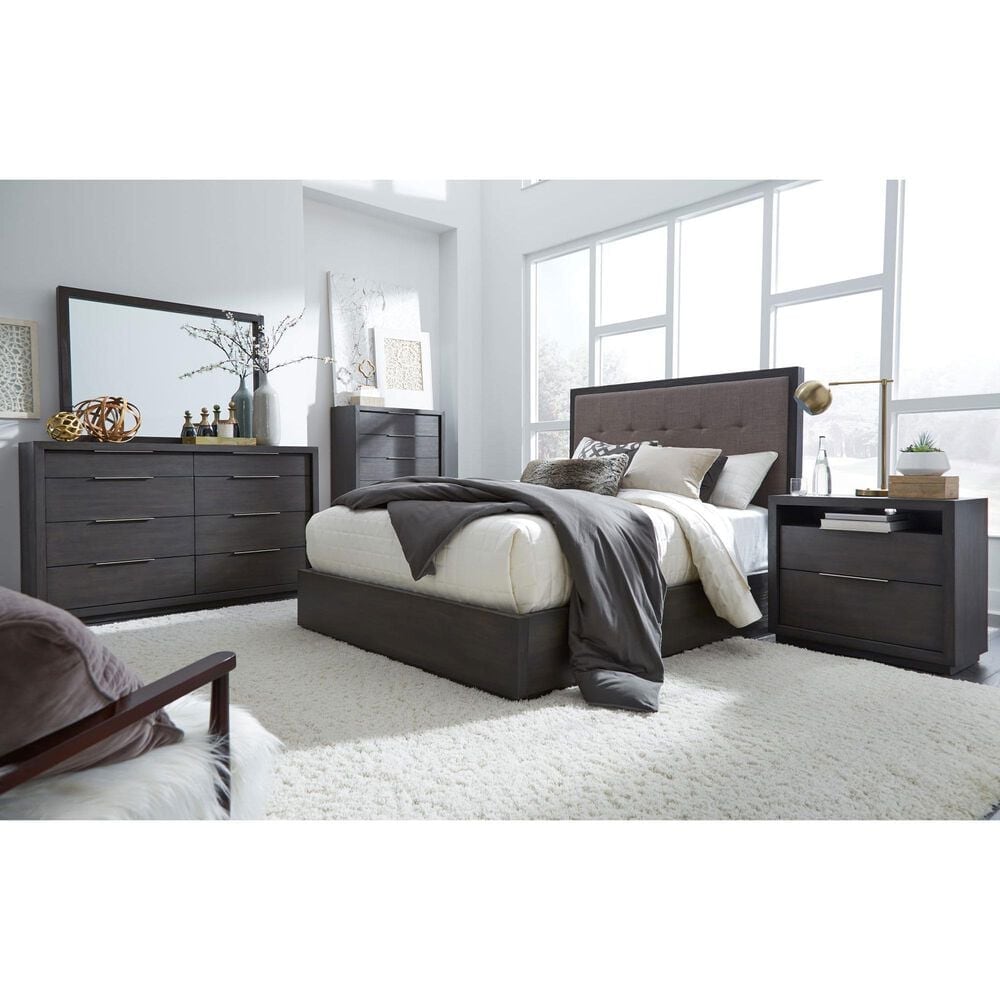 Urban Home Oxford Dresser Mirror in Basalt Grey, , large