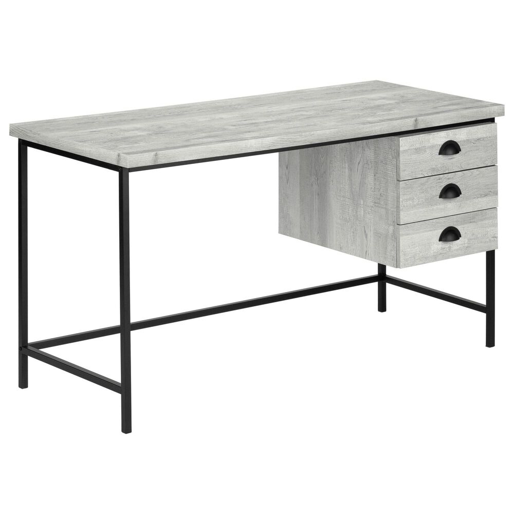 Monarch Specialties 55" Computer Desk in Grey, , large