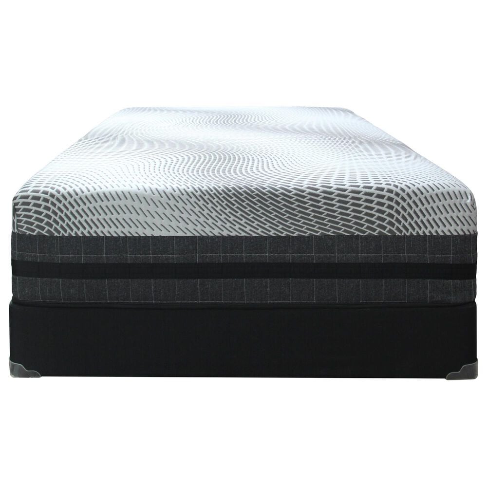 Sleeptronic Majestic Hybrid Queen Mattress with High Profile Box Spring, , large