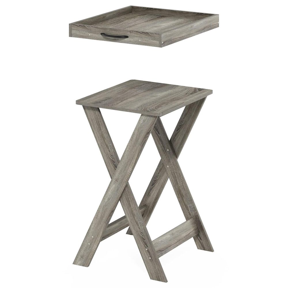 HOMLUX Classic Tray Table in French Oak, , large