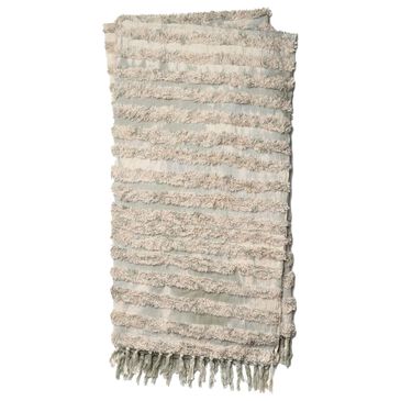 Loloi Tyra 50" x 60" Throw in Silver Sage, , large