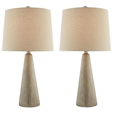 Lite Source Pillan Table Lamp in Light Brown (Set of 2), , large