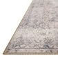 Loloi Loren LQ-04 5" x 7"6" Silver and Slate Area Rug, , large