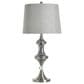 Flair Industries Table Lamp in Brushed Nickel and Silver, , large
