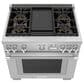 Thermador 36" Pro Grand Dual Fuel Range with 4 Burners in Stainless Steel, , large