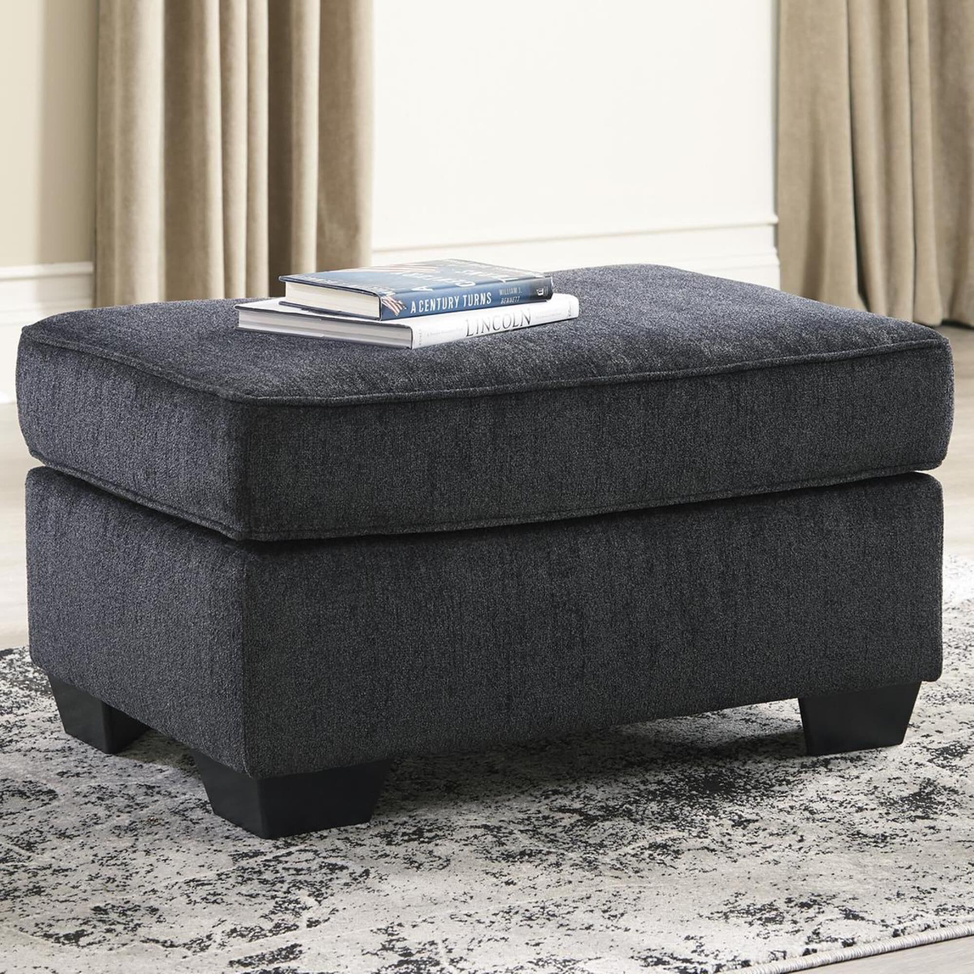 Ashley Altari Ottoman in Slate