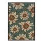 Oriental Weavers Montego 3444M 6"7" x 9"6" Blue Outdoor Area Rug, , large