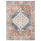 Nourison Astra Machine Washable ASW11 9" x 12" Denim and Multicolor Area Rug, , large