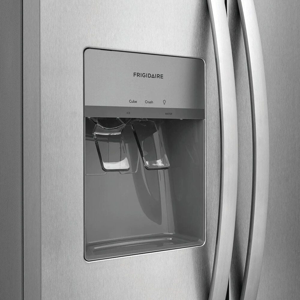 Frigidaire 36&quot; Counter-Depth Side-by-Side Refrigerator in Stainless Steel, , large