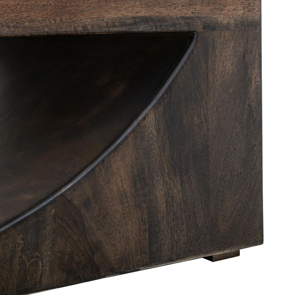 Fallridge Mezquite Cocktail Table in Dark Natural Grain, , large