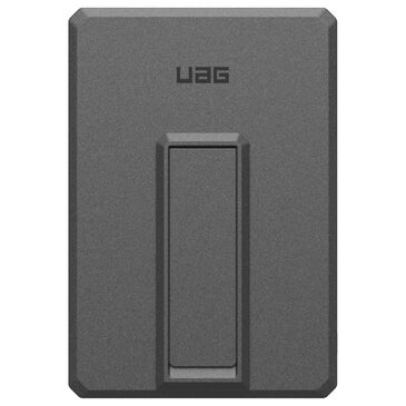 UAG Ultra Slim Portable Power Bank with Kickstand in Black and Grey, , large