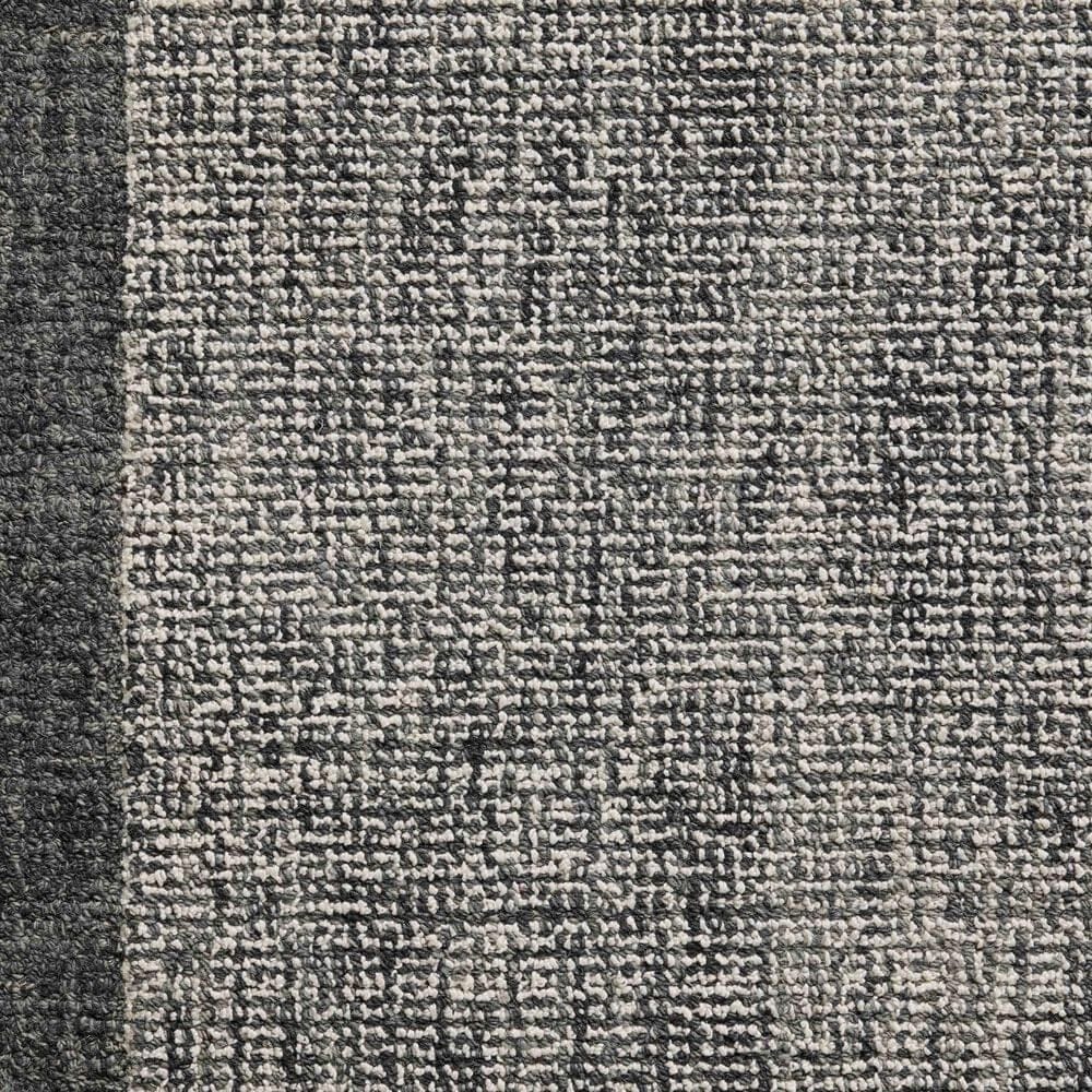 Magnolia Home Henley Ivory and Charcoal 2&#39;3&quot; x 3&#39;9&quot; Area Rug, , large