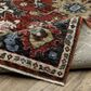 Oriental Weavers Hastings HA03V 5"3" x 7"6" Red Area Rug, , large