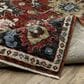 Oriental Weavers Hastings HA03V 5"3" x 7"6" Red Area Rug, , large