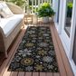 Dalyn Rug Company Wonderland WN31 2"3" x 7"6" Black Indoor/Outdoor Runner, , large
