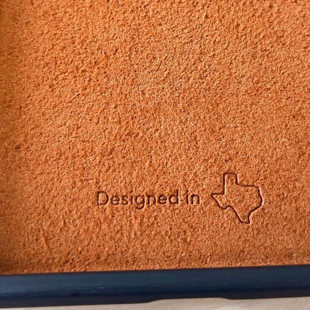 Bluebonnet Cases Minimalist Full-Grain Leather Case with MagSafe for iPhone 16 Pro Max in Saddle Tan, , large